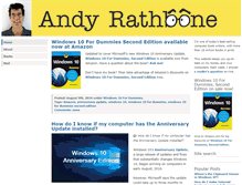 Tablet Screenshot of andyrathbone.com